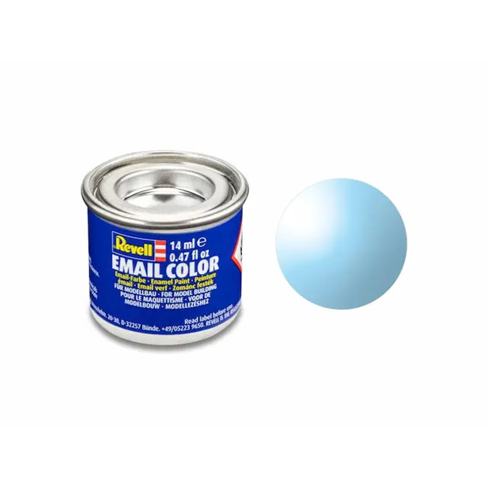 Revell Clear Blue Email Colour Enamel - 14ml Model Paint No.752