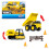 Tonka Tonka Mini Classics 2-Pack Dump Truck & Bulldozer w/Accessories 1