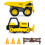 Tonka Tonka Mini Classics 2-Pack Dump Truck & Bulldozer w/Accessories 2
