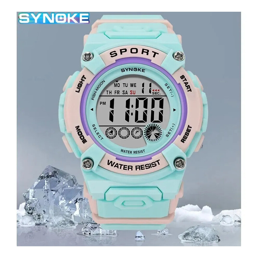 Student Digital Watch Waterproof Sports Children Kids Watch-image-OPC-PFD7X6M-NEW