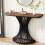 Tribesigns Tribesigns Console Table, Industrial Entryway Table with  Metal Base 4