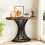 Tribesigns Tribesigns Console Table, Industrial Entryway Table with  Metal Base 6