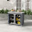 Camping Kitchen Table Portable Cabinet Kitchen Storage 2