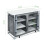 Camping Kitchen Table Portable Cabinet Kitchen Storage 4