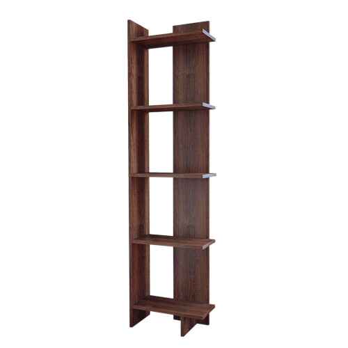 Living And Home 5-Tier Corner Shelf Storage Rack Bookcase Display Stand 1