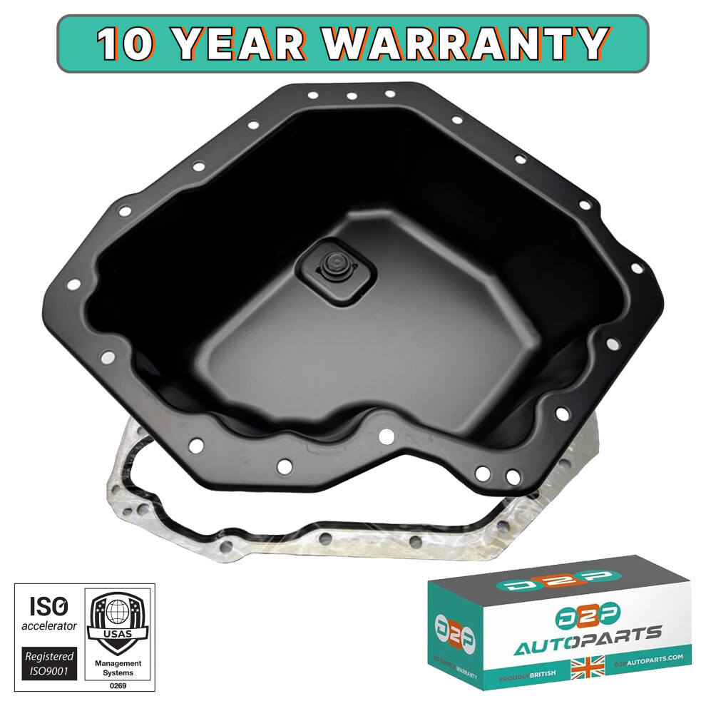 Engine Oil Pan + Gasket For Jeep Wrangler Jk 2.8Crd Dodge Nitro Chrysler Grand 5060414646442