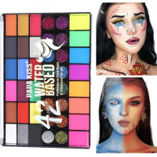 42 Colors Face Body Painting Make Up Face Color Eye Shadow Easy To Clean Makeup Body Paint Festival Halloween Makeup Body Paint