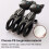 (black) Clothes Cat Shape Clothespins Towel Pins 2pcs Non Slip Traceless Air Drying Laundry Clips Clothes Pin For Bathroom Laundry 5