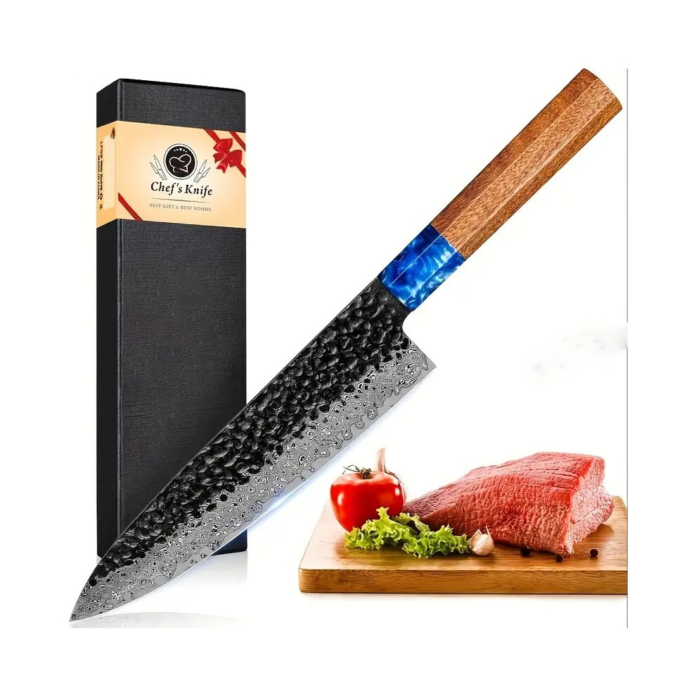 Damascus Knife Chef's Knife 32 Cm Japanese Knife For Meat