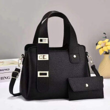 (Black) Fashion Sophisticated Womens Handbag Stylish Large Capacity Tote For Every Occasion