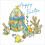 Woodmansterne Happy Easter Hoppy Easter Surprises Cute Greeting Card 1