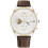 Tommy Hilfiger TOMMY HILFIGER 1710501 MEN'S WATCH BROWN STRAP SILVER DIAL SILVER CASE 2