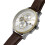 Tommy Hilfiger TOMMY HILFIGER 1710501 MEN'S WATCH BROWN STRAP SILVER DIAL SILVER CASE 5
