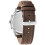 Tommy Hilfiger TOMMY HILFIGER 1710501 MEN'S WATCH BROWN STRAP SILVER DIAL SILVER CASE 7