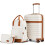 20 Inch ABS+PC Travel Suitcase And Men School Backpack Set 1