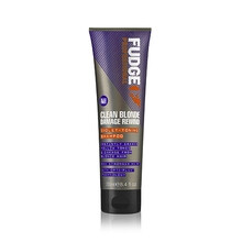 Fudge - Clean Blonde Damage Rewind Violet Toning Shampoo - Purple toning shampoo for blonde and highlighted hair 250ml