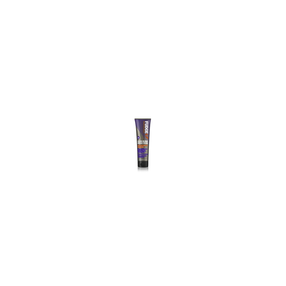 Fudge - Clean Blonde Damage Rewind Violet Toning Shampoo - Purple toning shampoo for blonde and highlighted hair 250ml