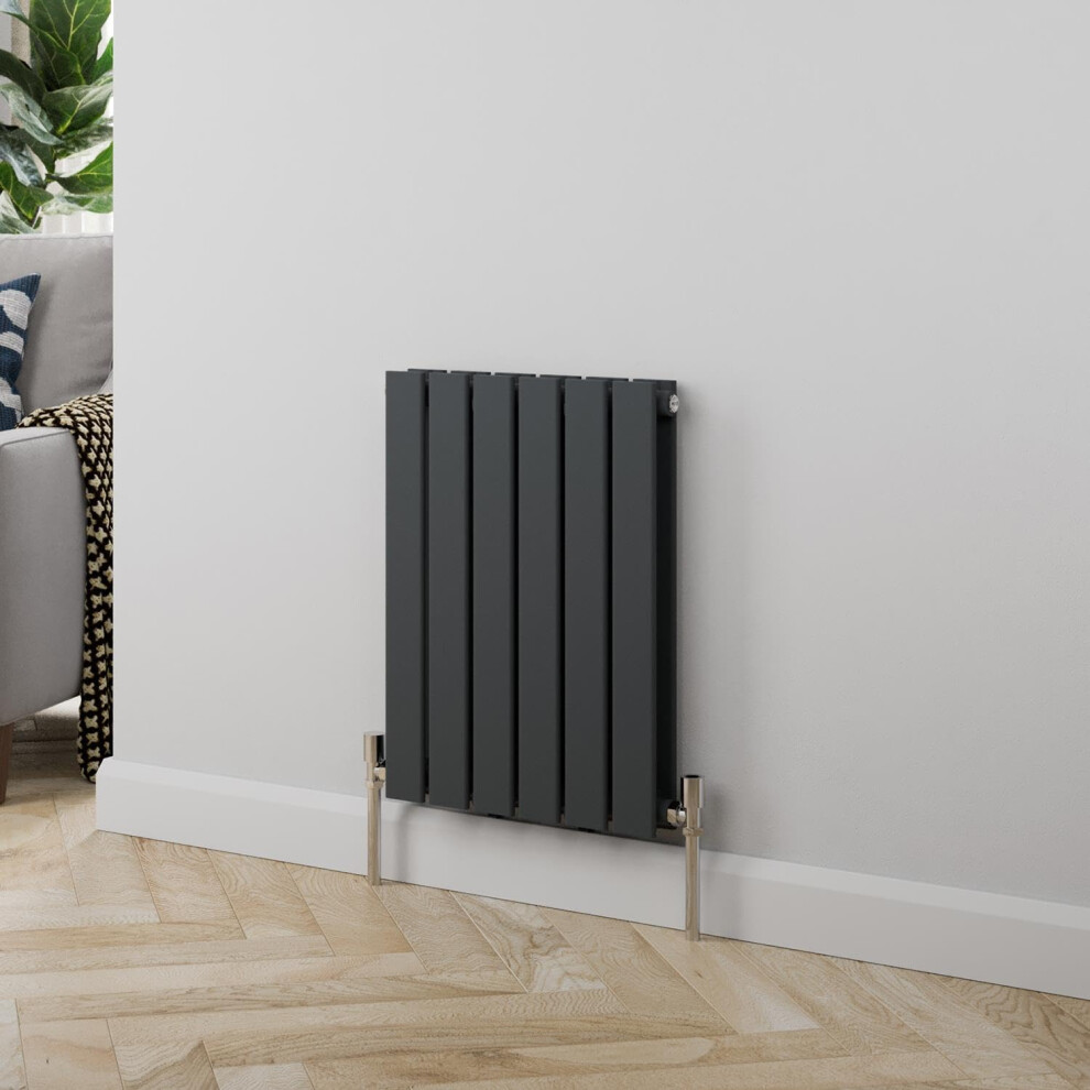 (Anthracite, 600 x 456mm - Double) Heatsync Steel Central Heating Designer Flat Panel Radiators