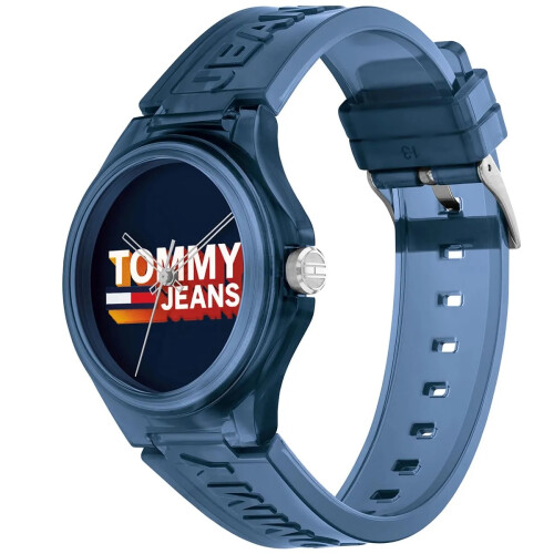 Tommy Hilfiger TOMMY HILFIGER 1720028 UNISEX WATCH BLUE STRAP BLUE DIAL BLUE CASE 1