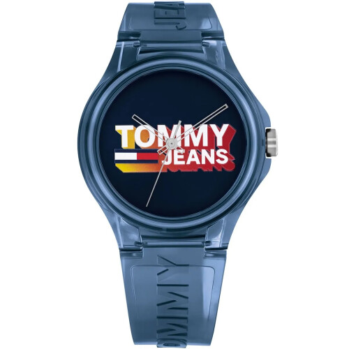 Tommy Hilfiger TOMMY HILFIGER 1720028 UNISEX WATCH BLUE STRAP BLUE DIAL BLUE CASE 2