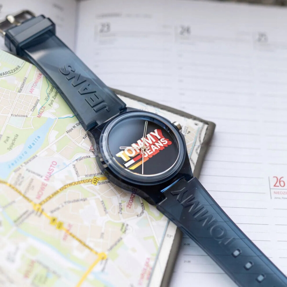 TOMMY HILFIGER 1720028 UNISEX WATCH BLUE STRAP BLUE DIAL BLUE CASE-image-OPC-PFD8CV6-NEW