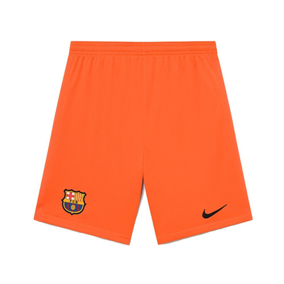 Barcelona Kids Home Goalkeeper Shorts 2021/22 (13-15 YEARS SIZE)