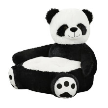 (Panda) Child Gifts Kids Plush Sofa Seat Bear Panda Soft Chair Toddlers Armchair Cushion