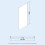 NES Home Nes Home Bi-Fold Folding 700 mm Glass Door with Frameless 800 mm Side Panel 8