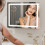 ELECWISH LED Lighted Hollywood Mirror Vanity Make up Mirror 58*46 cm with USB 10