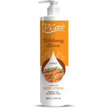 V Care Carrot Body Lotion 500ml - Glowing Complexion & Deep Nourishment - Radiant Skin