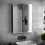 NES Home Nes Home Bathroom LED Mirror Battery Powered Button Switch 500 x 700mm 2