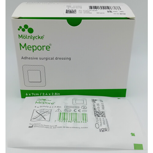 Mepore 6cm x 7cm Box of 60 - REF: 670800