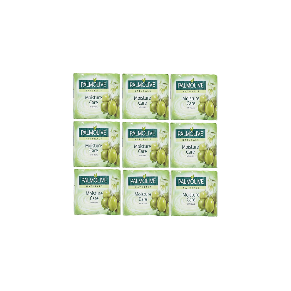 Palmolive Naturals Moisture Care Olive & Milk Soap Bar (4 x 90g) x9 Packs