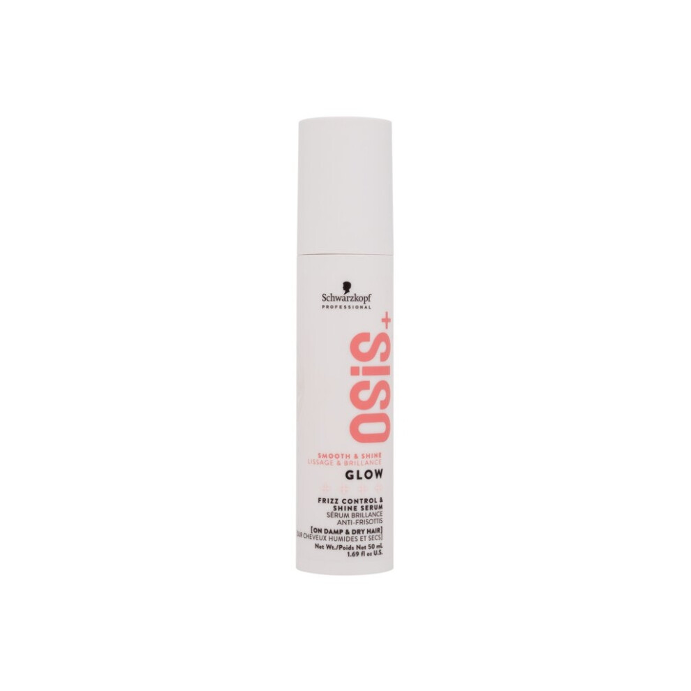 Schwarzkopf Professional - Osis+ Glow Frizz Control & Shine Serum - For Women, 50 ml