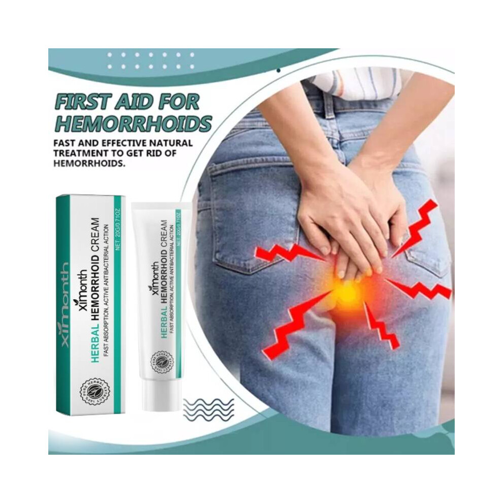 Veishet Hemorrhoid For Anal Fissure & Prolapse - Relieves Itching, Burning & Discomfort; Reduces Swelling, Supports Tissue Repair Cream