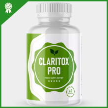 Claritox Pro Vertigo Support - Natural Balance & Inner Ear Health, 60 Capsules (1-Month Supply)