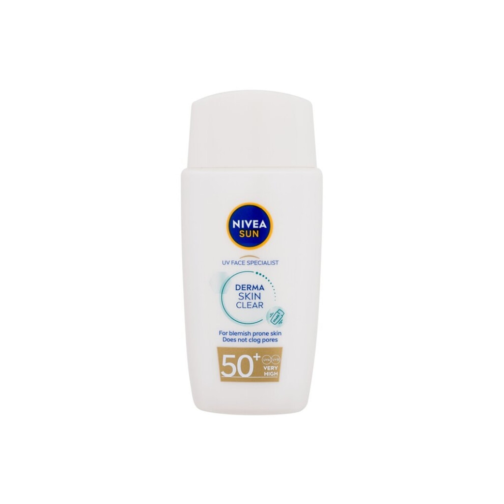 Nivea - UV Face Specialist Derma Skin Clear SPF50+ - For Women, 40 ml