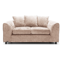 (Beige, 2 Seater Sofa) Monaco Chenille Fabric Corner Sofa Range