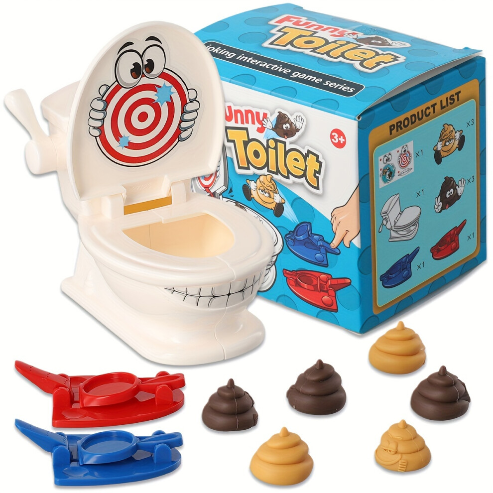 (Multicolored) Shooting Poop Funny Family Game - Fast And Crazy Poop Rush Game