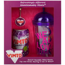 Vimto Beaker & Keyring Set