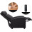 Modern Black PU Leather Recliner Massage Chair w/ Remote Control 5