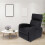 Modern Black PU Leather Recliner Massage Chair w/ Remote Control 7