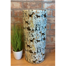 Breeds of Dogs Ceramic Umbrella / Stick Stand / Large Vase