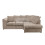 (4 Seater Right Hand Facing Corner) Fern Chenille Fabric Sofa Range 3
