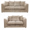 (3 + 2 Seater Sofa Suite) Fern Chenille Fabric Sofa Range 1
