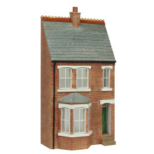 Scenecraft 44-0213G Low Relief Left Hand Bay Terrace Green OO Gauge