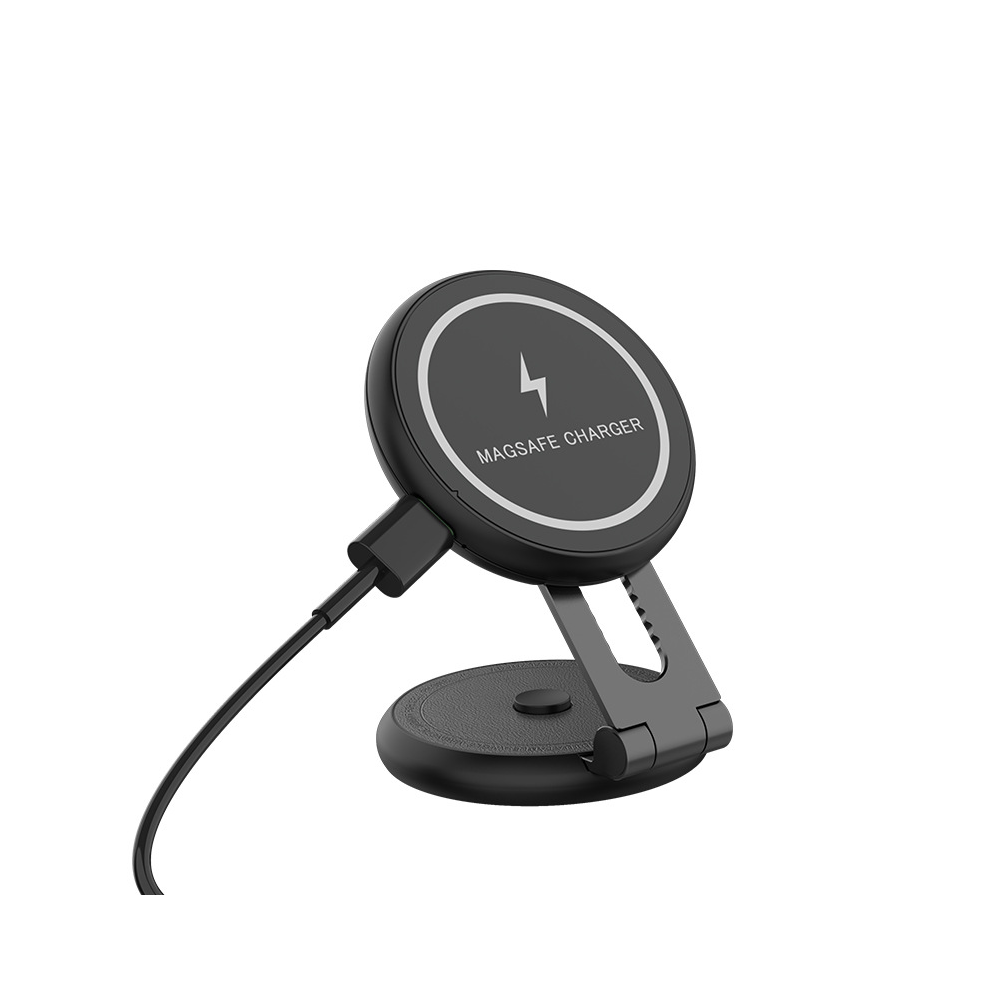 Chronus Magnetic Wireless Car Charger Mount For Magsafe Designed For Tesla Model, 15W Fast Charging Foldable Invisible Dashboard For Iphone 6976918014214