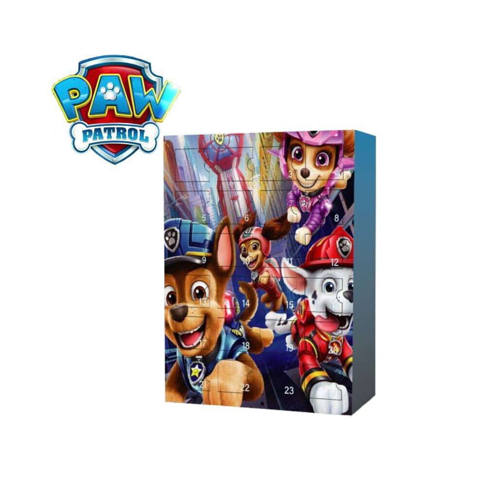 Paw Patrol Christmas Advent Calendar 24 Gifts Box Toys Festivals Countdown Doll