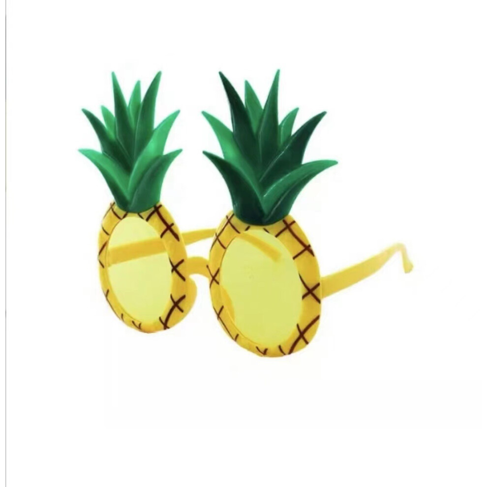 (Pineapple) Hawaiian Cup Cocktail Party Glasses Funny Sunglasses Celebration Festive Prop