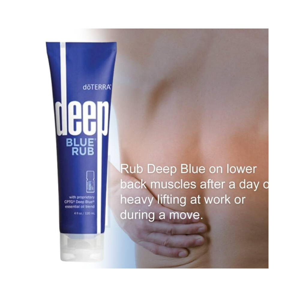 Doterra Blue/Cream Deep Rub Sore Muscle Rub Soothing Massage Gel Essence 120Ml